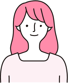 悩む女性のイラスト