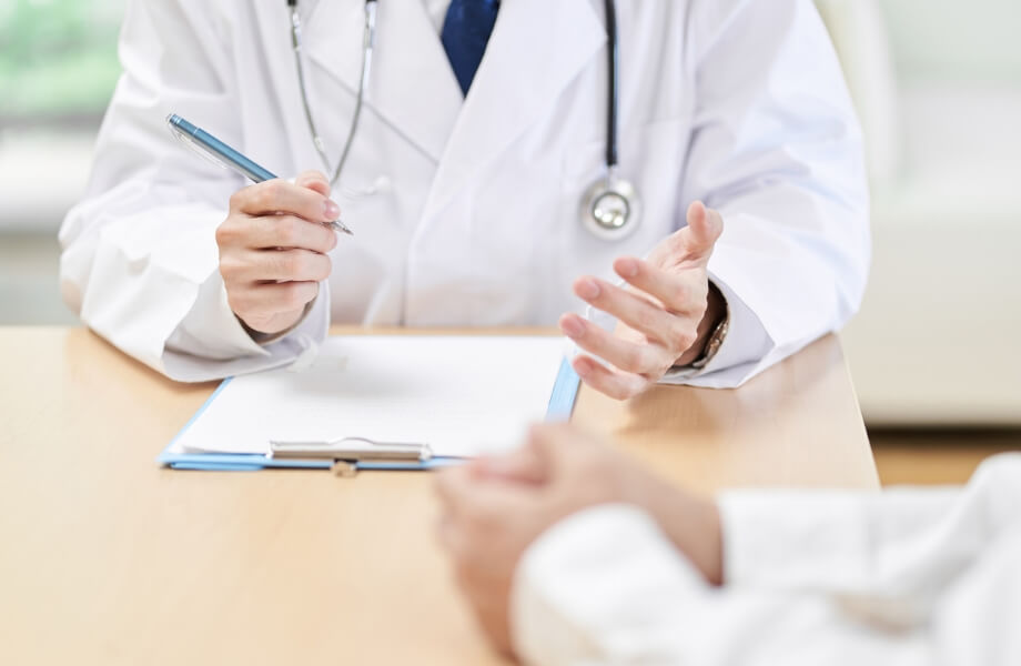 医師のカウンセリング